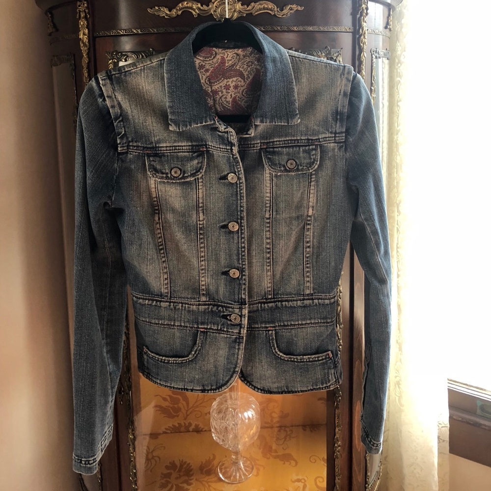 7 for all mankind lovely jean jacket